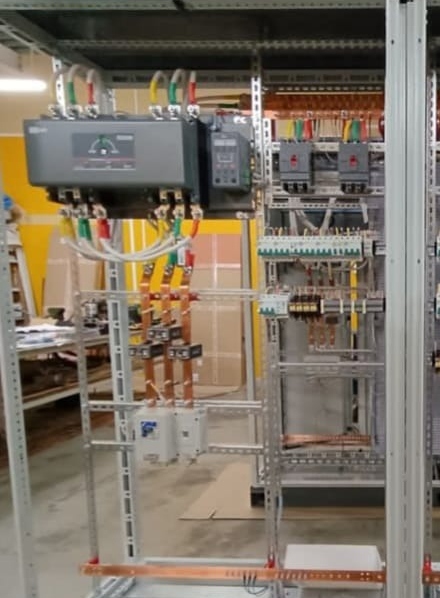 Установка электрического щита